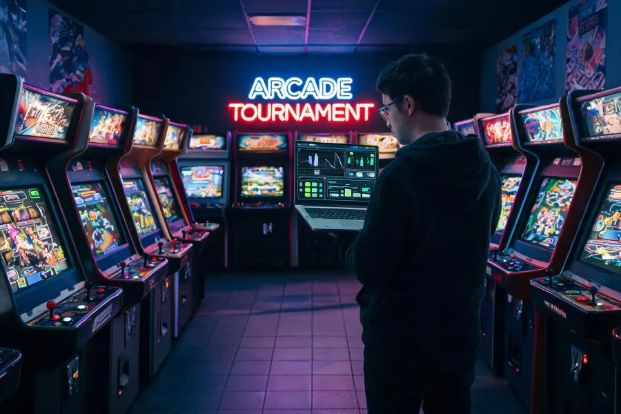 Arcade tournament service